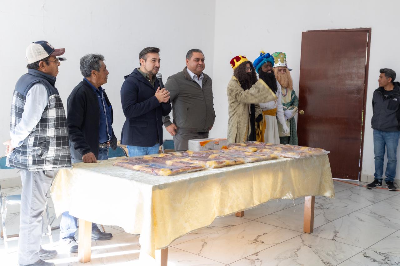 Chava Santos lleva la Caravana de Reyes Magos a las 39 comunidades de Huamantla